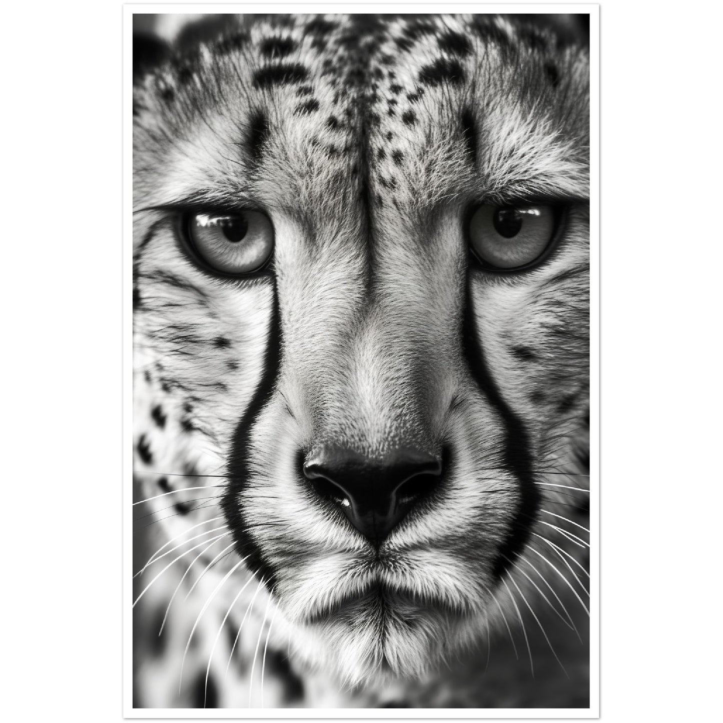 Cheetah's Gaze Photograph Wall Art Print