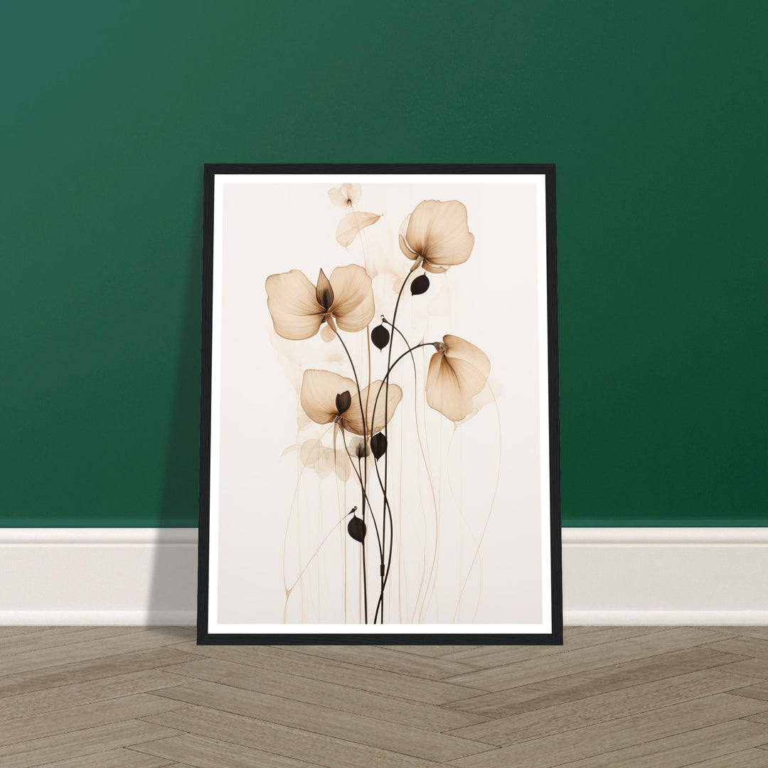 Muted Floral Beauty Wall Art Print
