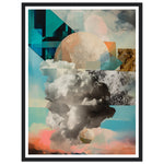 Load image into Gallery viewer, Celestial Cloud Collage Dreamscape Wall Art Print
