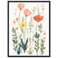 Blooming Garden Flowers Wall Art Print