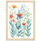 Wild Garden Flowers Wall Art Print