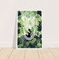 Minimalist Hammock In Lush Chic Garden Wall Art Print