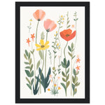 Load image into Gallery viewer, Blooming Garden Flowers Wall Art Print
