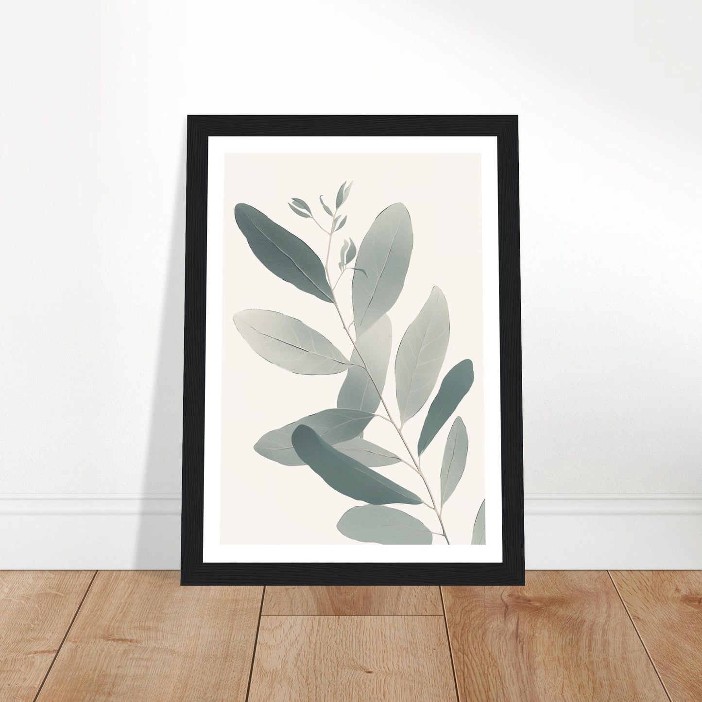 Soft Colored Eucalyptus Illustration