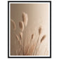 Hazy Reeds in Natural Hues Photograph Wall Art Print