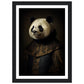 Majestic Tudor Panda Portraiture Wall Art Print