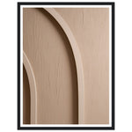 Load image into Gallery viewer, Neutral Sculpted Arch Patterns Wall Art Print