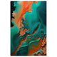 Oceanic Dreamscape Abstract Painting Wall Art Print