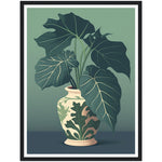 Load image into Gallery viewer, Floral-inspired Philodendron Plant Wall Art Print