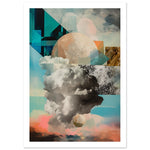 Load image into Gallery viewer, Celestial Cloud Collage Dreamscape Wall Art Print