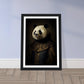 Majestic Tudor Panda Portraiture Wall Art Print