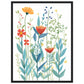 Wild Garden Flowers Wall Art Print