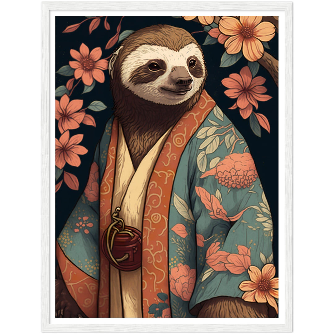 Sloth in Kimono