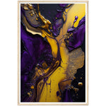 Load image into Gallery viewer, Golden Haze Abstract Painting Wall Art Print