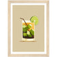 Cool Caipirinha Cocktail Drink Wall Art Print