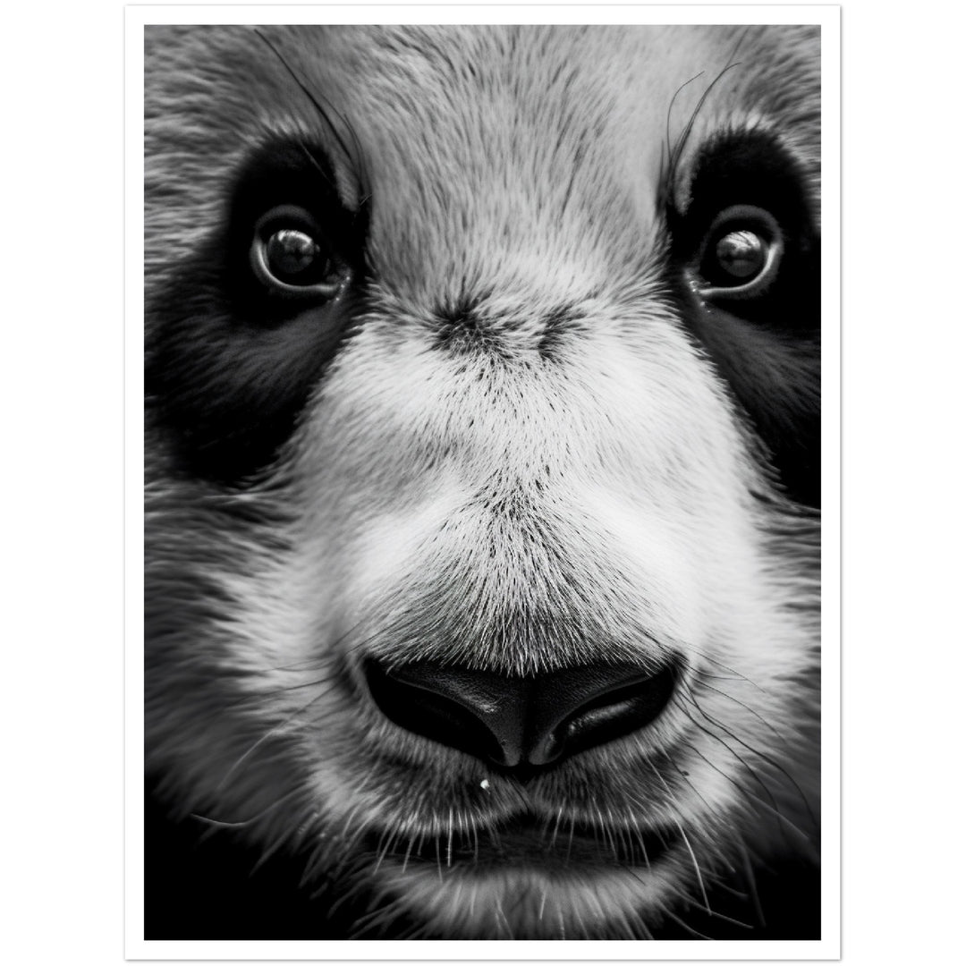 Panda Pose Perfection Photograph Wall Art Print