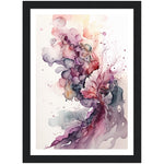 Load image into Gallery viewer, Nature&#39;s Dreamy Watercolor Abstraction Wall Art Print