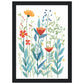 Wild Garden Flowers Wall Art Print