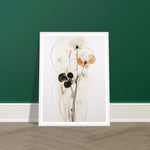 Load image into Gallery viewer, Muted Floral Petal Whimsy Wall Art Print
