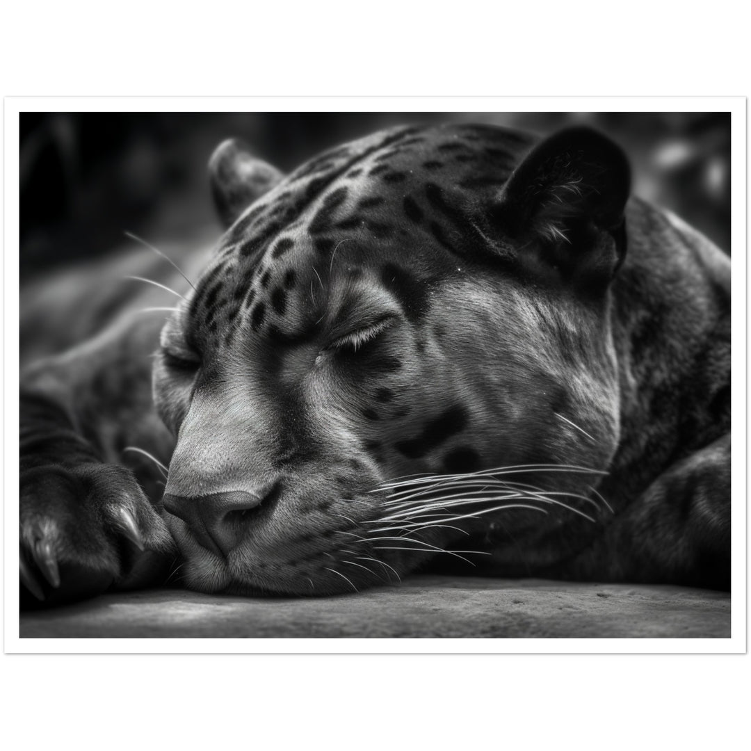 Serene Sleeping Panther