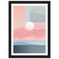 Lagoon Dreams - Pastel Tones in Abstract Blocks Wall Art Print