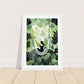 Minimalist Hammock In Lush Chic Garden Wall Art Print