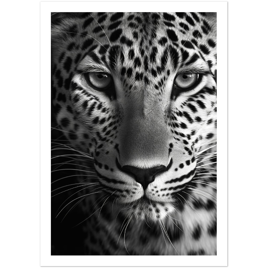 Leopard's Gaze Photograph Wall Art Print
