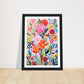 Folklore Botanical Flower Blooms Wall Art Print