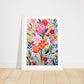 Folklore Botanical Flower Blooms Wall Art Print