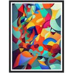 Load image into Gallery viewer, Pleiades Star Burst Abstract Wall Art Print