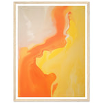 Load image into Gallery viewer, Radiant Fusion - Melted Waves of Orange and Yellow