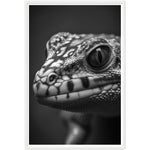 Load image into Gallery viewer, Gecko Gaze Photograph Wall Art Print
