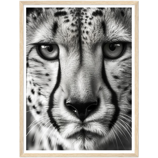 Cheetah's Gaze Photograph Wall Art Print