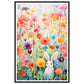 Vibrant Floral Fantasy Wall Art Print