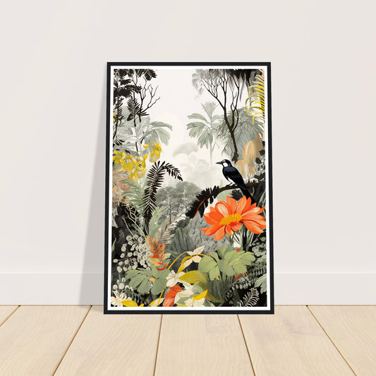 Lush Jungle Canopy Wall Art Print