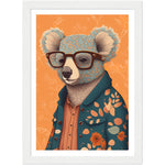 Load image into Gallery viewer, Trendy Koala Illustration Wall Art Print