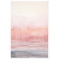 Minimalist Light Pink Tranquil Horizon Wall Art Print