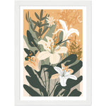 Load image into Gallery viewer, Delicate Lily Flower Bloom Wall Art Print