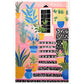 Quirky Pink Cottage Potted Flower Stairs