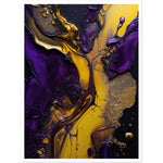 Load image into Gallery viewer, Golden Haze Abstract Painting Wall Art Print