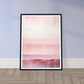 Minimalist Light Pink Abstract Wall Art Print