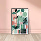 Plant Botanical Abstract Patterns Illustration Wall Art Print