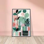 Load image into Gallery viewer, Plant Botanical Abstract Patterns Illustration Wall Art Print