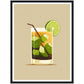 Cool Caipirinha Cocktail Drink Wall Art Print