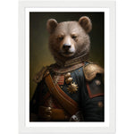Load image into Gallery viewer, General Bear Renaissance Portraiture Wall Art Print