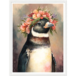 Load image into Gallery viewer, Regency-era Penguin Floral Bloom