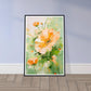 Soft Earthy Close-Up Marigold Flower Wall Art Print