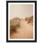 Load image into Gallery viewer, Hazy Beach Dune Pathway Photograph Wall Art Print