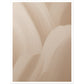 Gentle Rake Textures On Blushing Plaster Wall Art Print