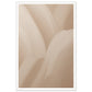 Gentle Rake Textures On Blushing Plaster Wall Art Print